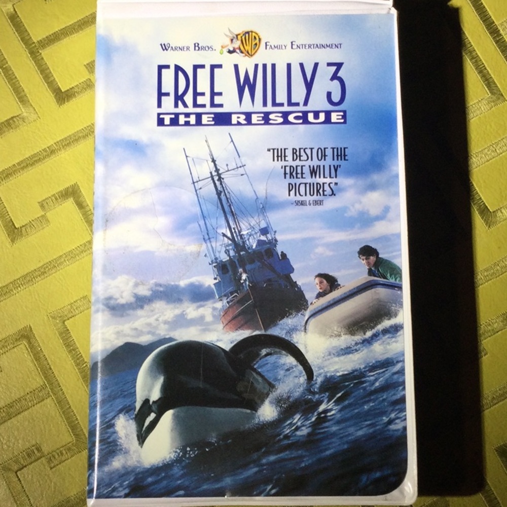 Free Willie 3  Video Tape